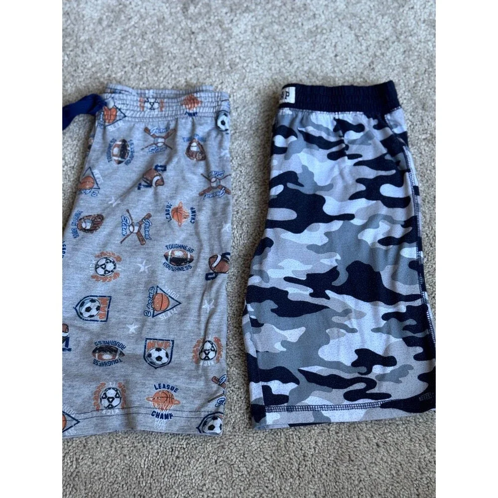 Gap & Cherokee Brands, Boy’s Sleepwear Shorts, Size Medium (8) Pajamas